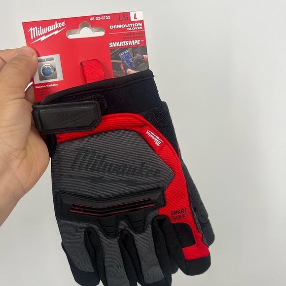 Milwaukee Demolition Gloves Size L - Picture 5 of 5